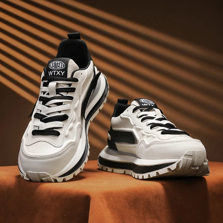 Trend Men Versatile Sneakers 2025 Autumn High Quality Comfortable Platform Sports Running Shoes Outdoor Youth Shoes for Men Plus Pi-Mart