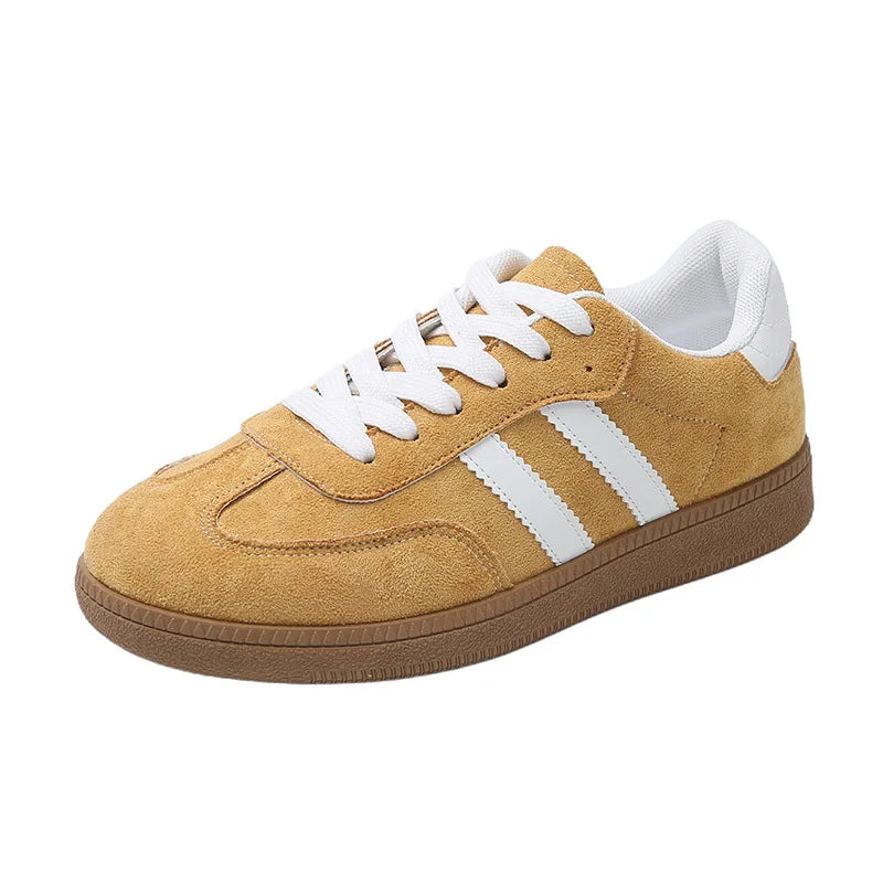 Autumn Women Casual Sports Shoes 2025 Comfortable Non Slip Outdoor Casual Shoes Soft Sole Retro Female Sneakers Zapatos Mujer Pi-Mart