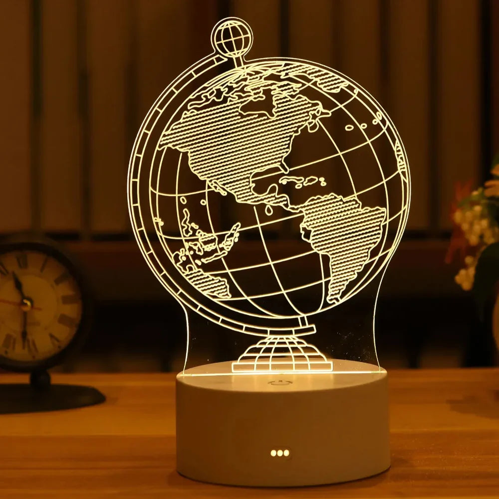 3D Artisitc Light with Stand