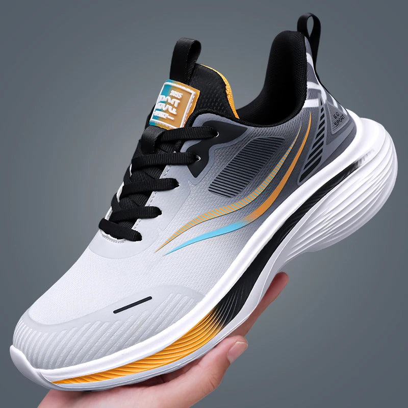 Men's Fashion Sneakers Breathable Comfortable Lightweight Walking Shoes Casual Sports Running Tennis Gym Training Shoes for Men Pi-Mart