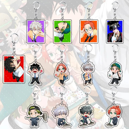 Comic anime Phantom Busters 6 cm acrylic backpack pendant cute keychain decoration collectible gift Pi-Mart
