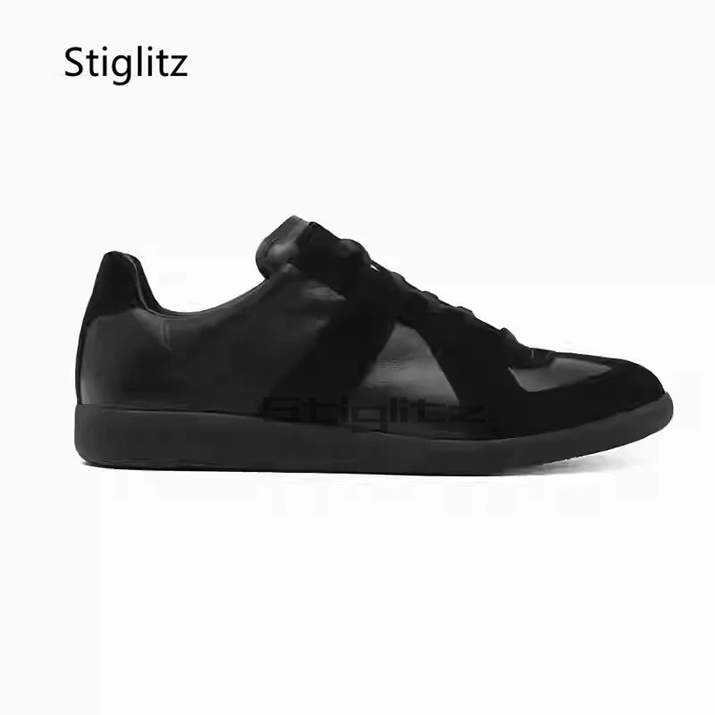 Sports Flat Casual Couple Shoes Men Women Classic Trendy Versatile Suede Leather Lace Up Sneakers Spring Autumn Training Shoes Pi-Mart