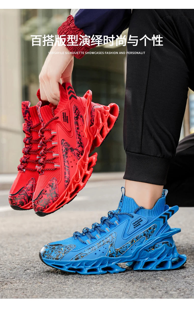 Casual Men's Sneakers Breathable Luxury Trainer Race Shoes Fashion Running Tenis for Men And Women Pi-Mart