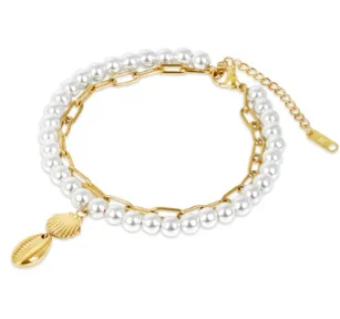 Stainless Steel Bohemian Style Personalized Anklet Pi-Mart