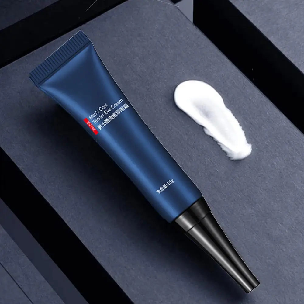 Men Eye Cream Caffeine Hyaluronate Cool Eye Gel Moisturizing Under Eye Cream For Dark Circles Puffiness Fine Lines Eye Care Pi-Mart