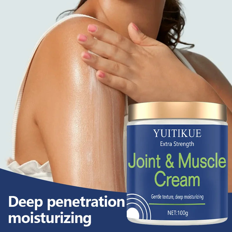 Extra Strength Joint & Muscle Cream 100g - Deep Moisturizing Formula, Gentle Texture for Neck, Shoulders, Knees & Elbows Pi-Mart