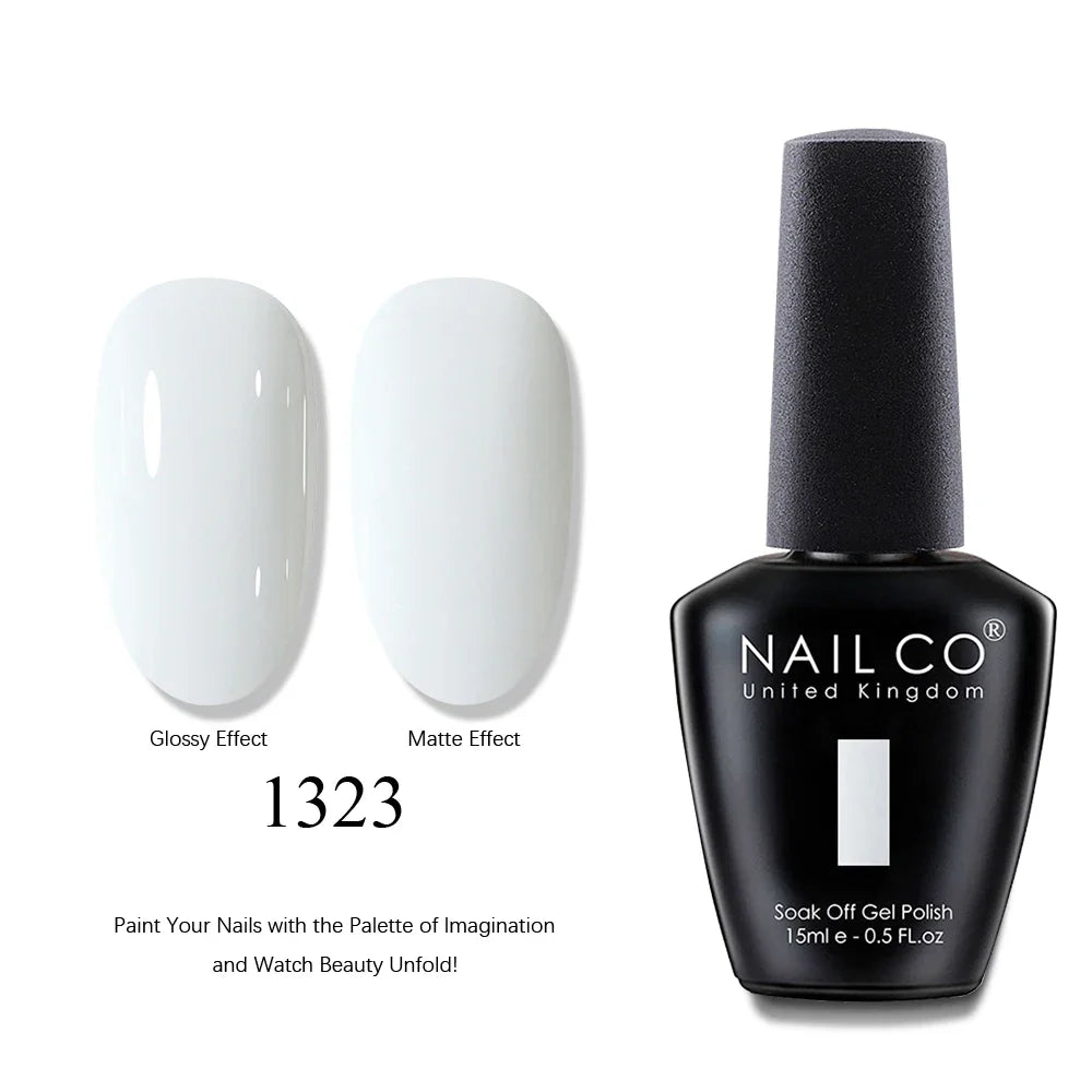 NAILCO 15ml Brown Nails Art Red Color Gel Nail Polish Semi-permanent UV Gel Polish Coffee Manicure Chocolate Hybrid Nail Varnish Tri Light Beauty