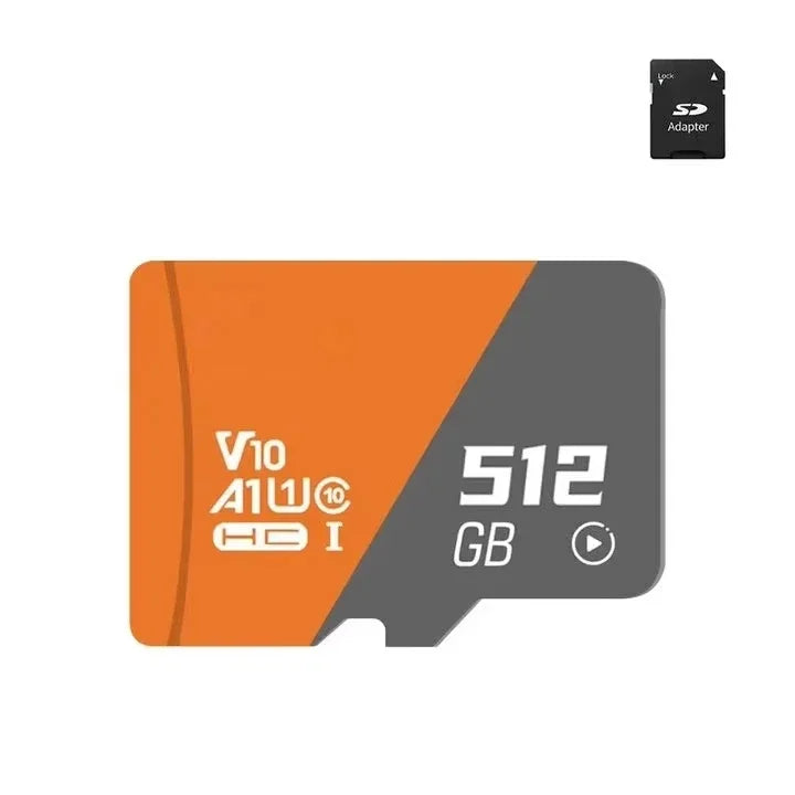 2TB TF SD Card Memory Card High Speed TF/SD 128GB 256GB 512GB 1TB Mini Memory Card Class 10 For Camera/Phone/Computer 2026 Pi-Mart