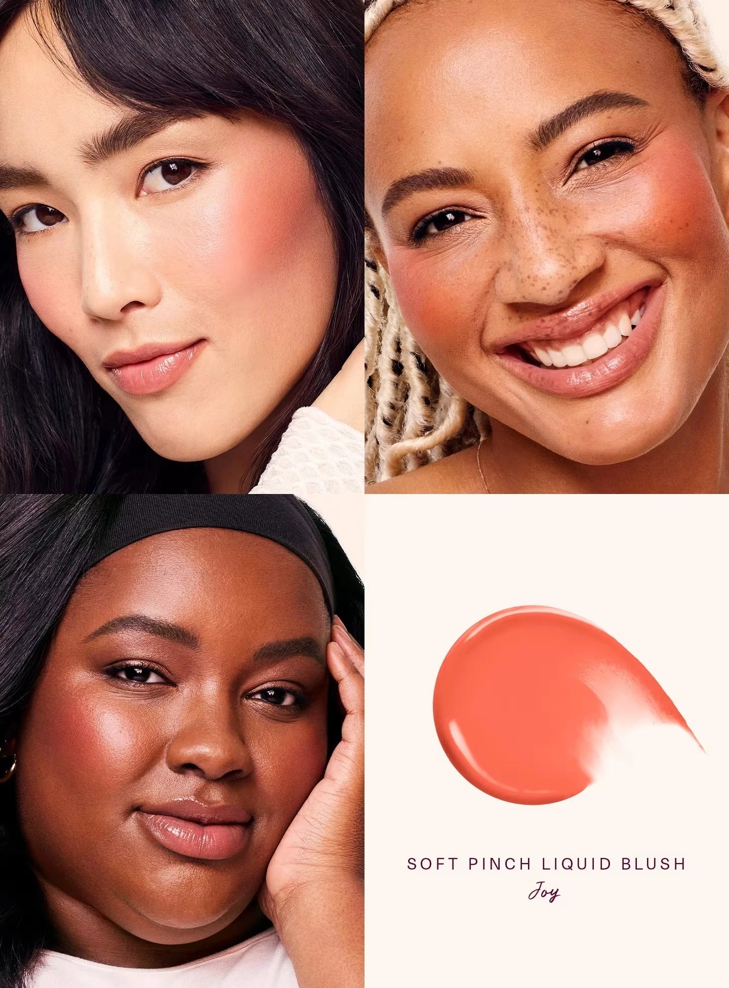 Rare Beauty Soft Pinch Tinted Lip Oil Stain Lip Gloss Delight Hope Happy Wonder Liquid Blush Makeup Cosmetics Face Eye Blusher Pi-Mart