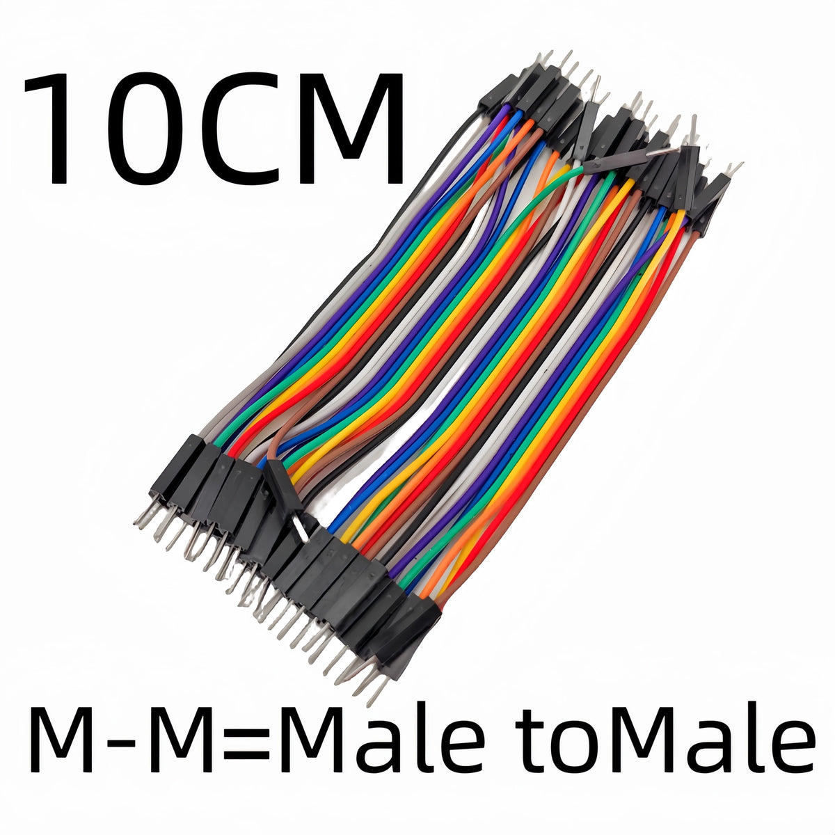 40-120pcs Dupont Line 10CM 20CM 30CM 40Pin Male to Male + Male to Female Female to Female Jumper Wire Dupont Cable for  DIY KIT Pi-Mart