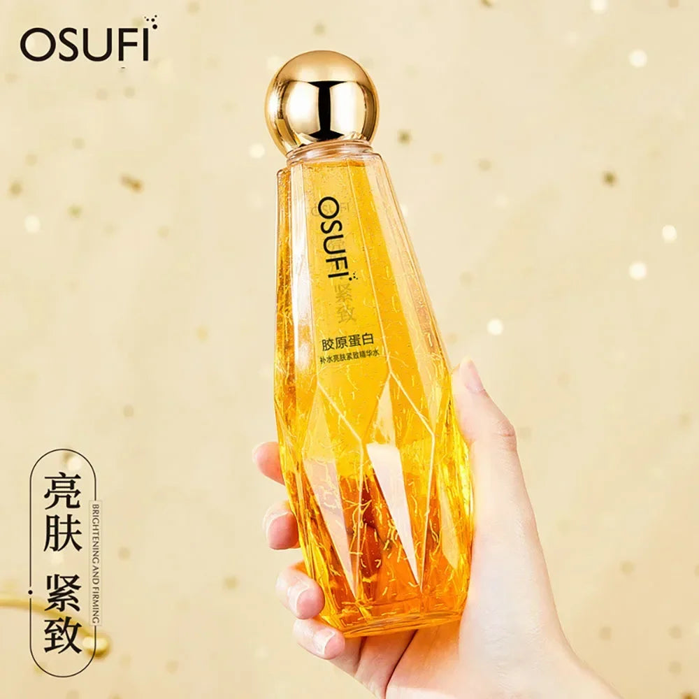 Collagen Face Serum Anti Aging Smoothing Lines Facial Care Essence Moisturizing Brighten Serum Beauty Skin Care Products Tri Light Beauty