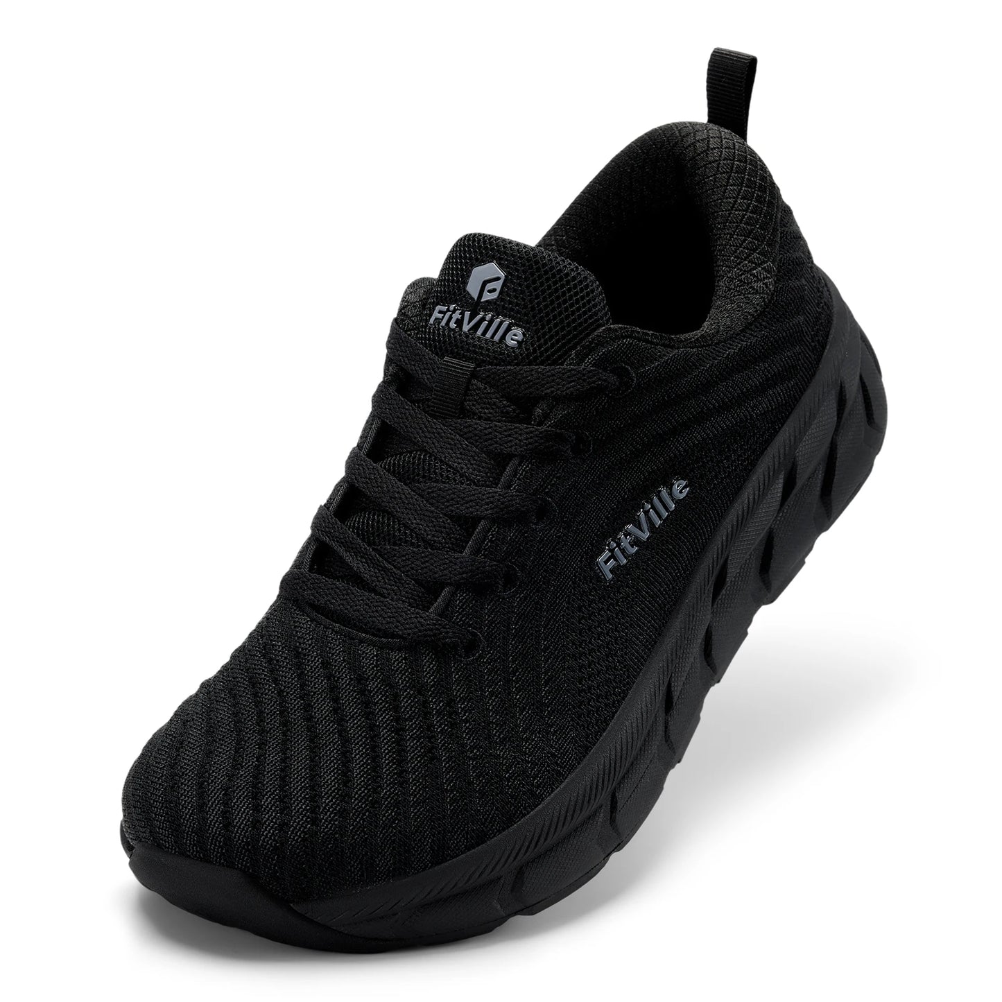 FitVille Wide Toe Box Shoes for Men Cushioned Well Extra Wide Width Shoes Non Slip Wide Lightweight Breathable Running Shoes Pi-Mart