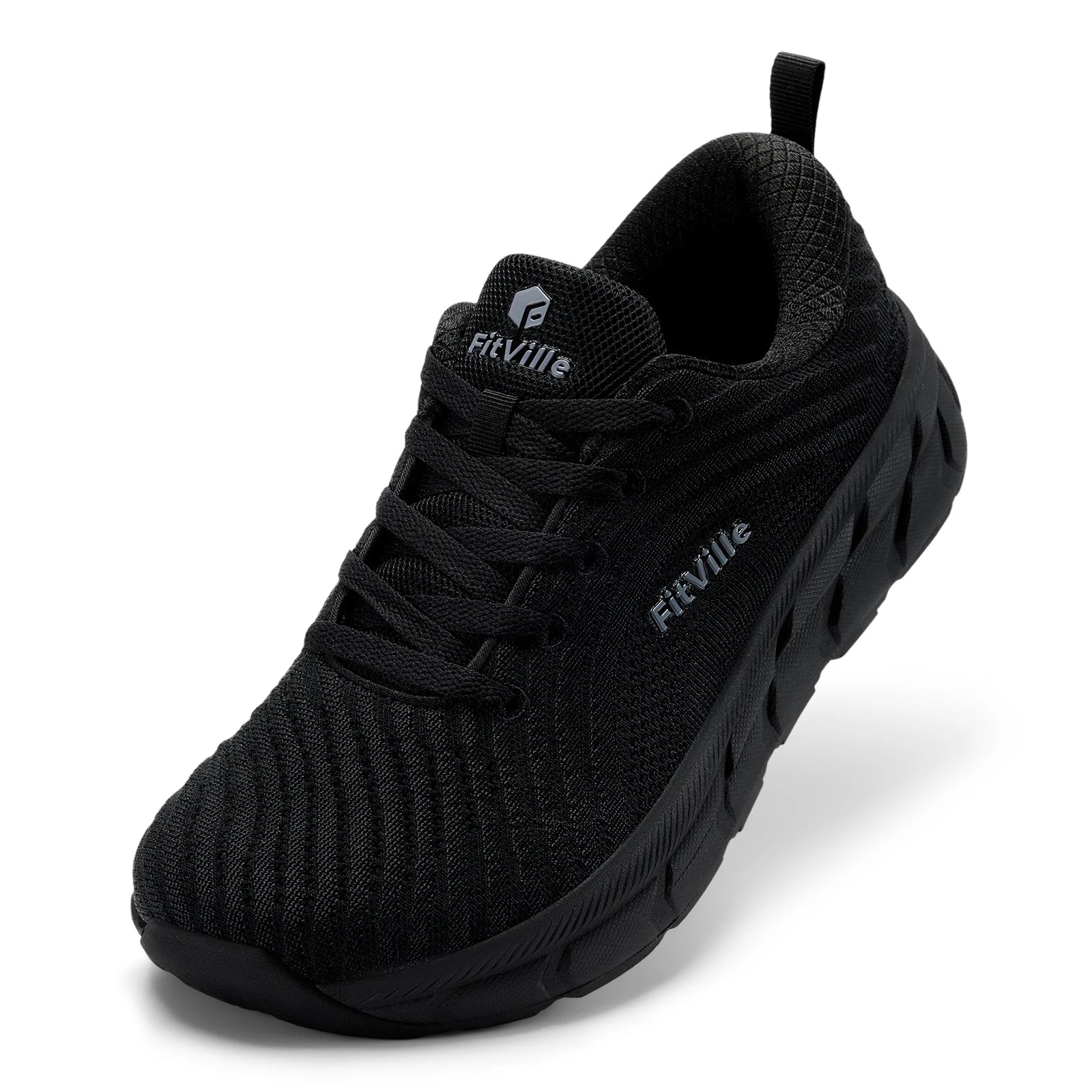 FitVille Wide Toe Box Shoes for Men Cushioned Well Extra Wide Width Shoes Non Slip Wide Lightweight Breathable Running Shoes Pi-Mart