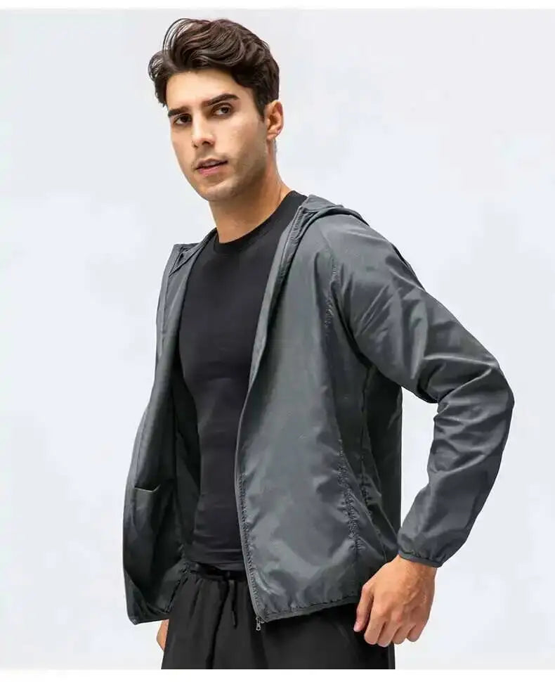 Fishing Rain Wind Breaker Coat For Men Women Waterproof Jacket Hiking Climbing Clothes Sun Protection Quick Dry Rain Coat Pi-Mart