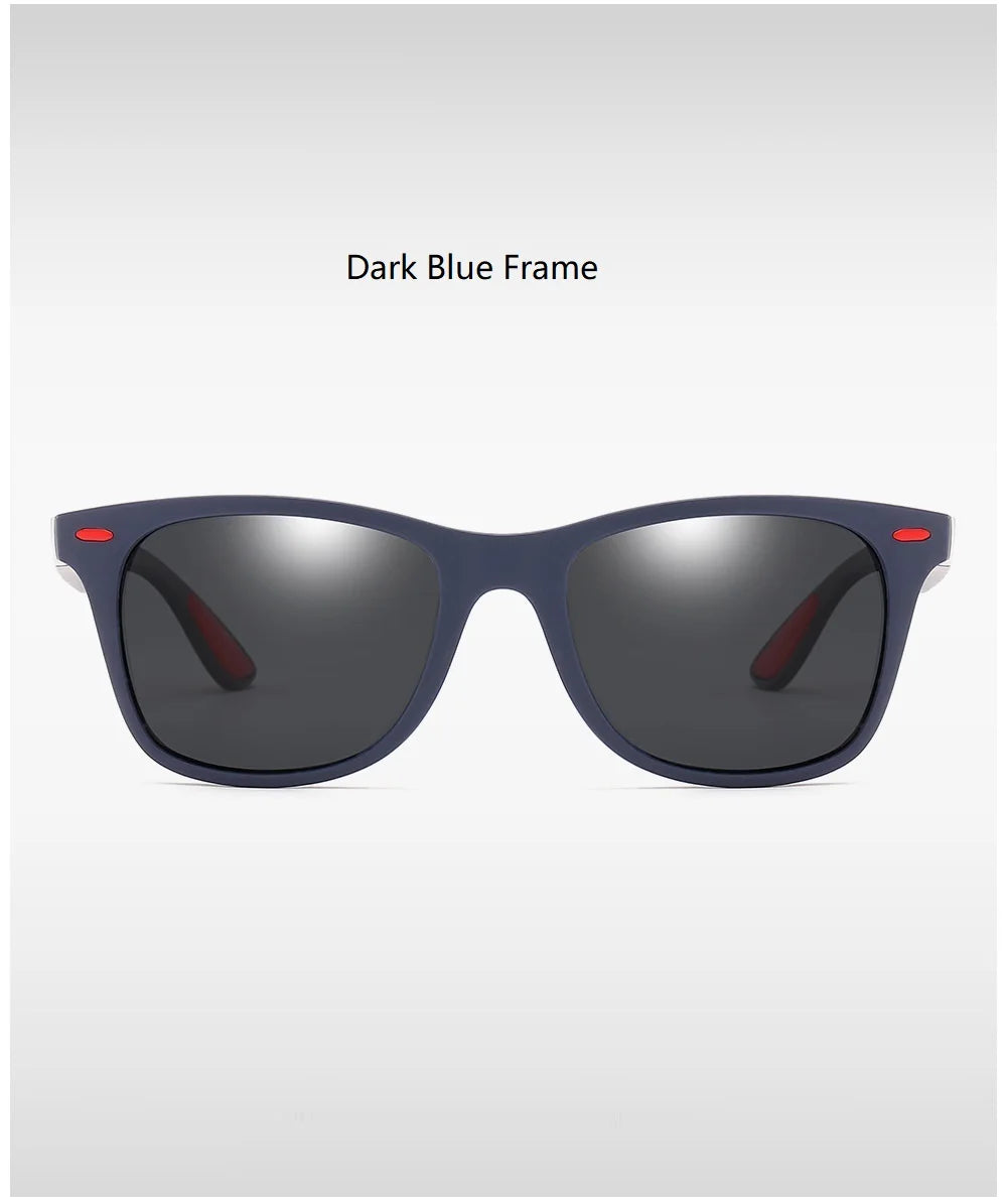 1-2-3PCS Fashion Vintage Square Unisex Driving Fishing Sunglasses Men Women Luxury Brand Designer Sun Glasses Anti-Glare Eyewear Pi-Mart