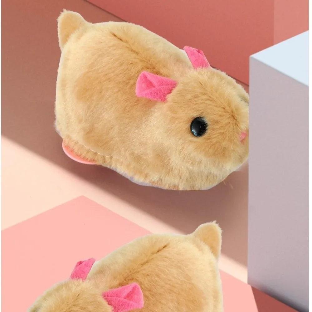 Transparent Cat Chasing Ball Built-in Plush Animal Plastic Interactive Cat Toy Realistic Rabbit Hamster Chasing Ball Pi-Mart