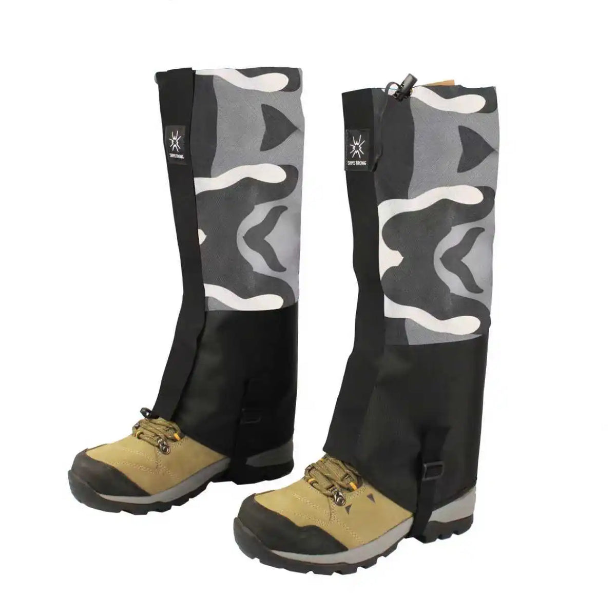 Waterproof Snow Sand Prevention Leg Gaiters Essential Protective Gear for Outdoor Mountaineering Skiing Desert Hiking Exploratio Pi-Mart