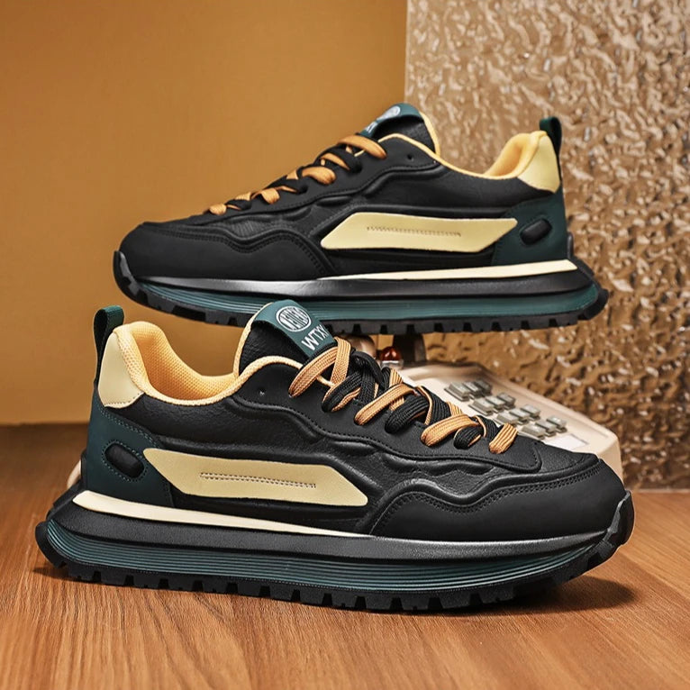 Trend Men Versatile Sneakers 2025 Autumn High Quality Comfortable Platform Sports Running Shoes Outdoor Youth Shoes for Men Plus Pi-Mart