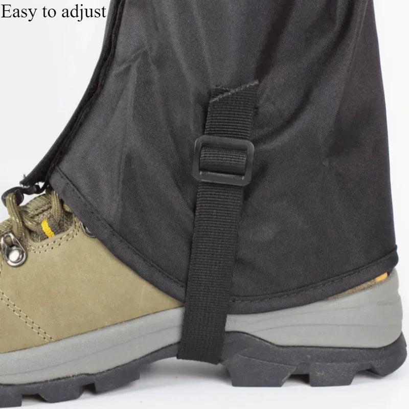 Waterproof Snow Sand Prevention Leg Gaiters Essential Protective Gear for Outdoor Mountaineering Skiing Desert Hiking Exploratio Pi-Mart