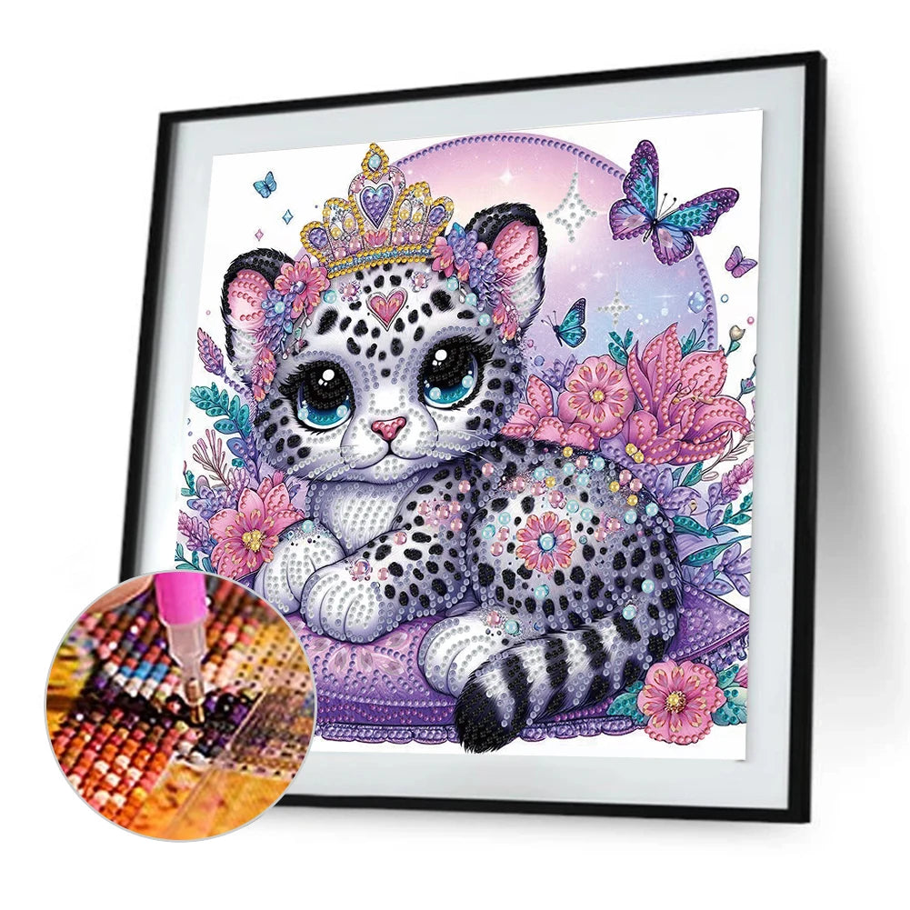 5D DIY Partial Special Shaped Drill Diamond Painting Kit Animal Decoration Pi-Mart