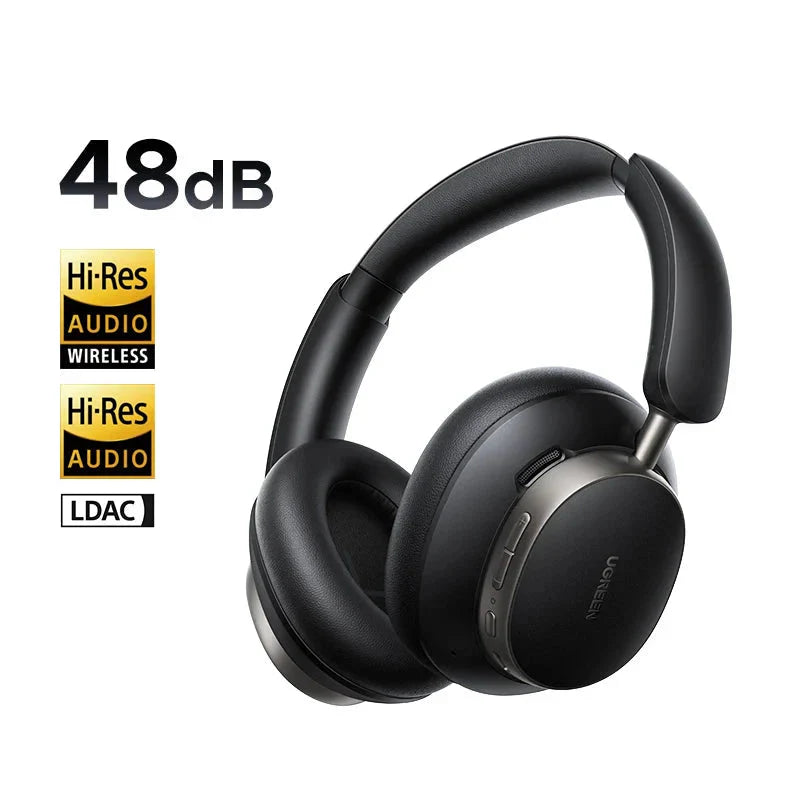 NNEOBA Wireless Over-Ear Bluetooth Headphone Black LuxuryLifeWay Online Store