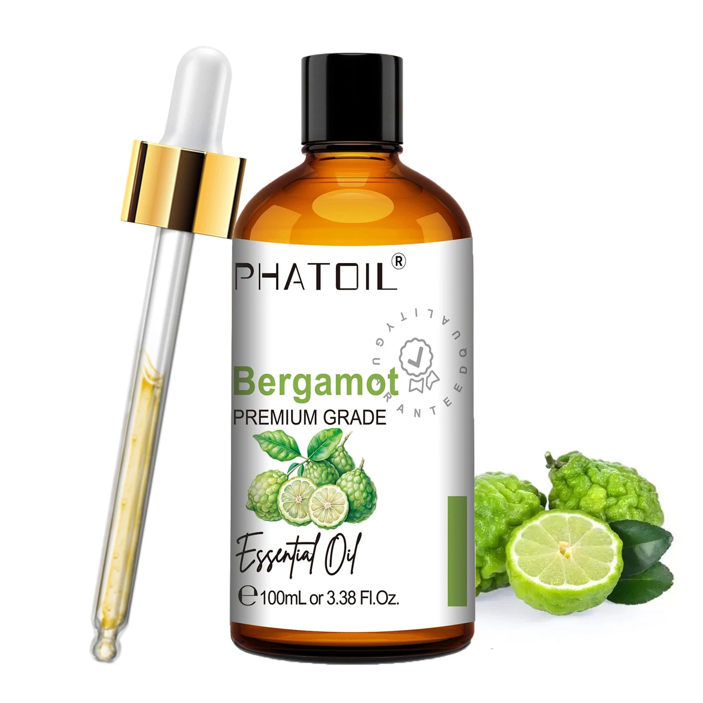 PHATOIL Natural Essential Oil for Diffuser Candle Making-100ml Sandalwood Eucalyptus Citronella Lavender Vanilla Essential Oils Pi-Mart
