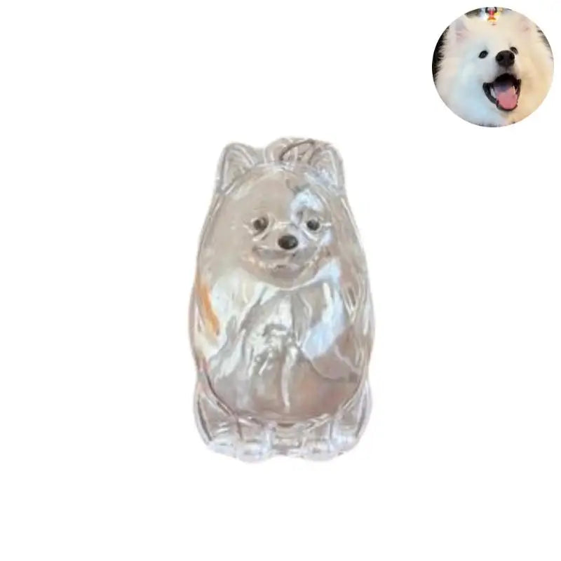 Diy Bag Charm Handmade Pet Hair Memorial Keychain Keepsake Pendant for Dog Fur - Personalized Pet Loss Gift for Dog Lovers Pi-Mart