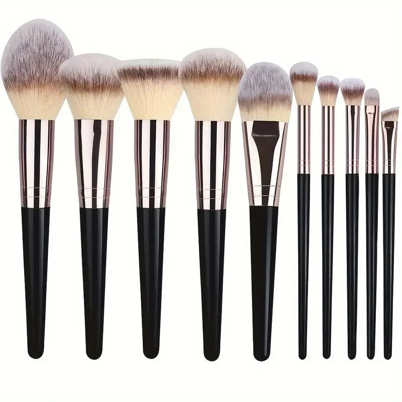 Professional 3/20PCS Makeup Brushes Set Soft Fluffy Eyeshadow Foundation Concealer Blending Blush Brush Kabuki Women Beauty Tool Tri Light Beauty