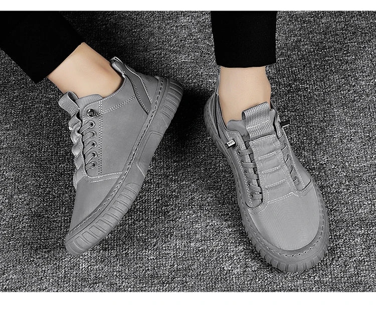 Brand protection 2026 new men's lightweight non-slip breathable wear-resistant running sports fashion versatile casual shoes Pi-Mart