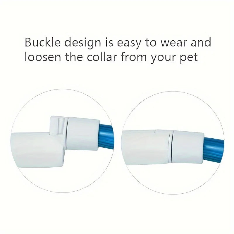Pet Dog LED Light Collar Luminous Anti-Lost Dog Collar USB Rechargeable Dog Necklace Collar Pi-Mart