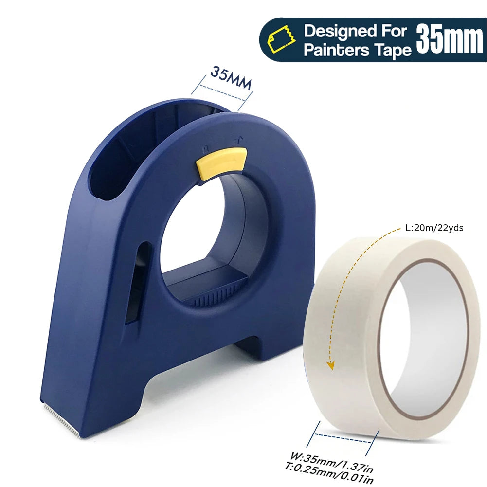 Masking Tape Applicator Tool Manual Paper Tape Dispenser for Wall Painting Caulking Aid Fall Home Renovation DIY Tool Pi-Mart