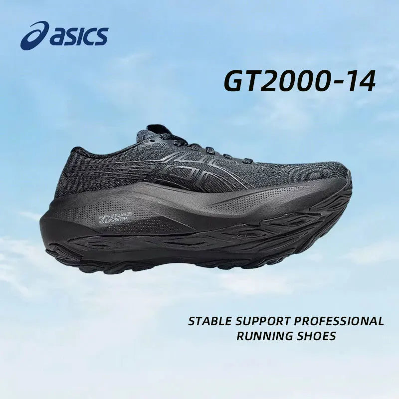 Asics Men's Shoes Gt-2000 14 Sports Shoes, Cushioning and Rebound Running Shoes, Lightweight and Breathable Running Shoes Pi-Mart