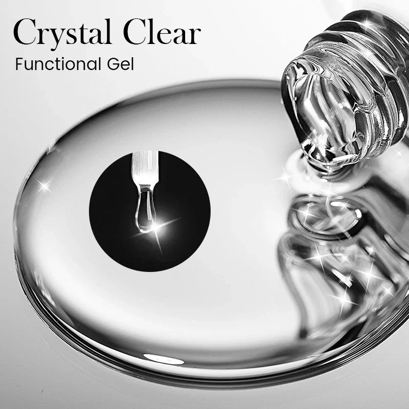BORN PRETTY 10ml Base Gel Top Coat Rubber Gel Reinforcement Gel for Nails Tools Soak Off UV LED Nail Varnish Function Gel Tri Light Beauty