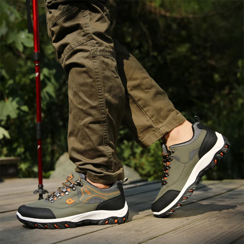 Men Shoes Leather Casual Shoes For Men Sneakers Spring Autumn Winter Shoes For Male Tennis Lightweight Walking Shoes Pi-Mart