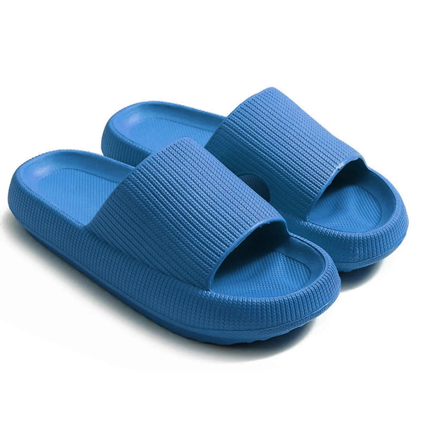 Thick Sole Cloud Slippers Women Men,Large Size,Pillow House Slippers Shower Sandals,Indoor Bathroom Slides,Lightweight,Non-Slip LadyShow.Store