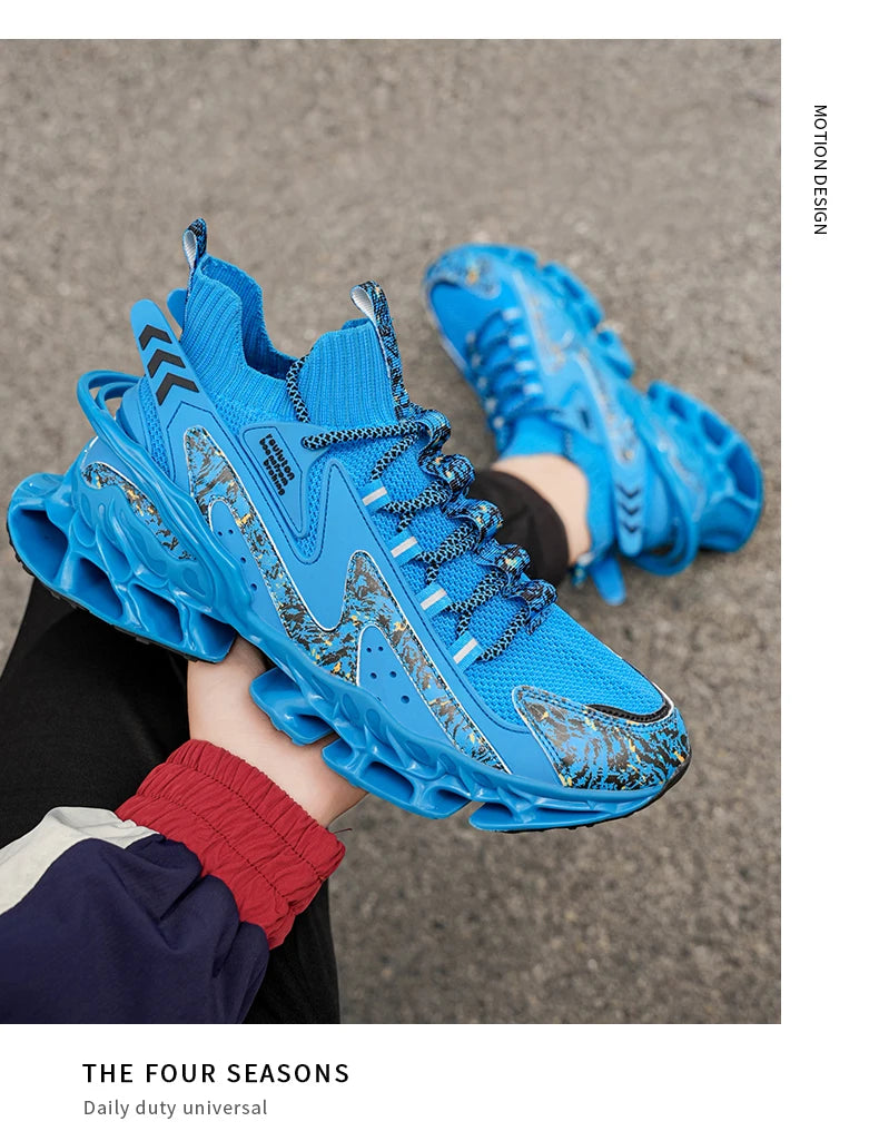 Casual Men's Sneakers Breathable Luxury Trainer Race Shoes Fashion Running Tenis for Men And Women Pi-Mart