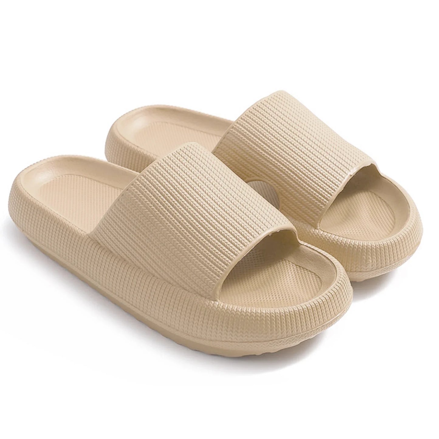 Thick Sole Cloud Slippers Women Men,Large Size,Pillow House Slippers Shower Sandals,Indoor Bathroom Slides,Lightweight,Non-Slip LadyShow.Store