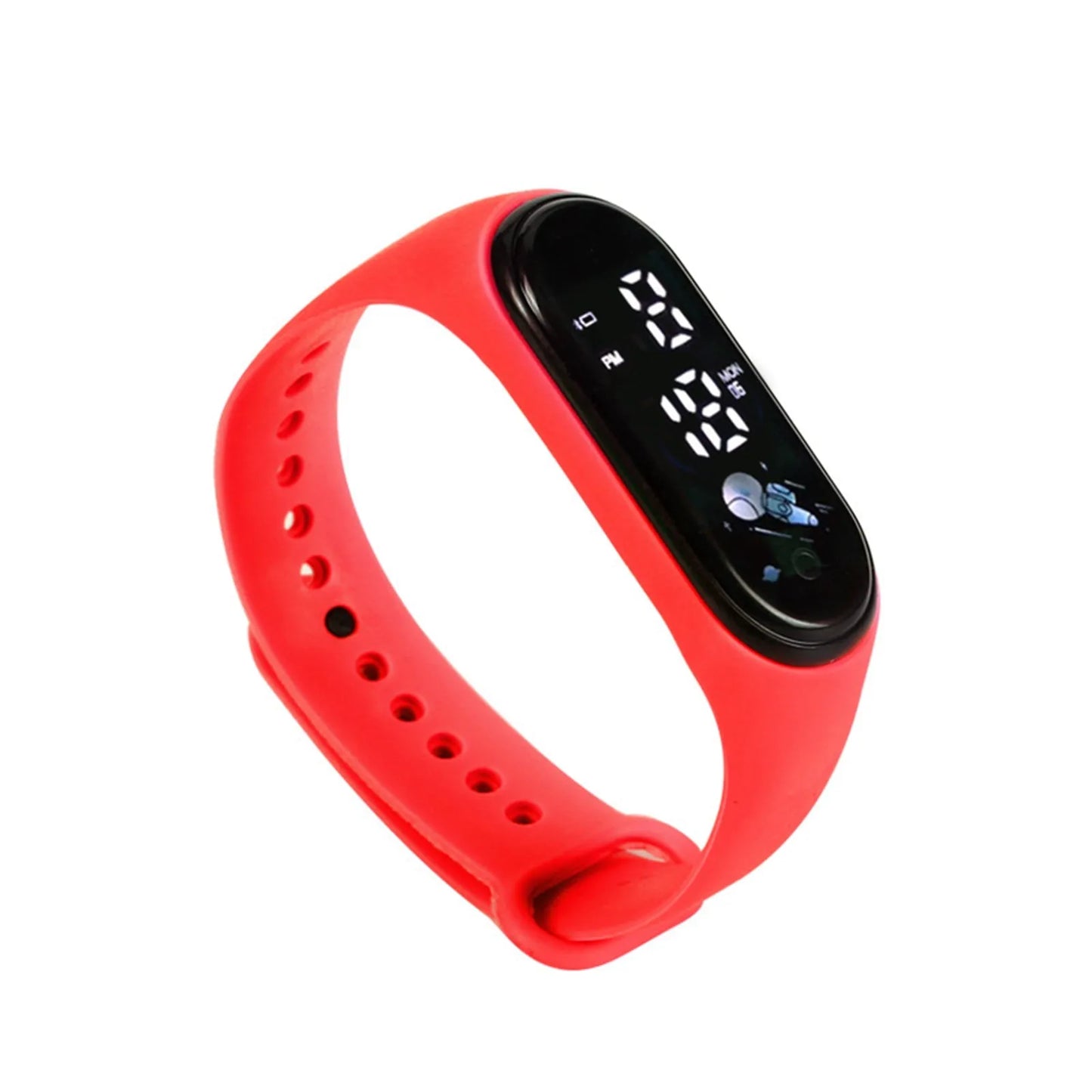Kawaii Smart Watch For Kids Fashion Outdoor Waterproof Sports Kids' Watches Boy Girls Digital Watches Silicone montre enfant LadyShow.Store