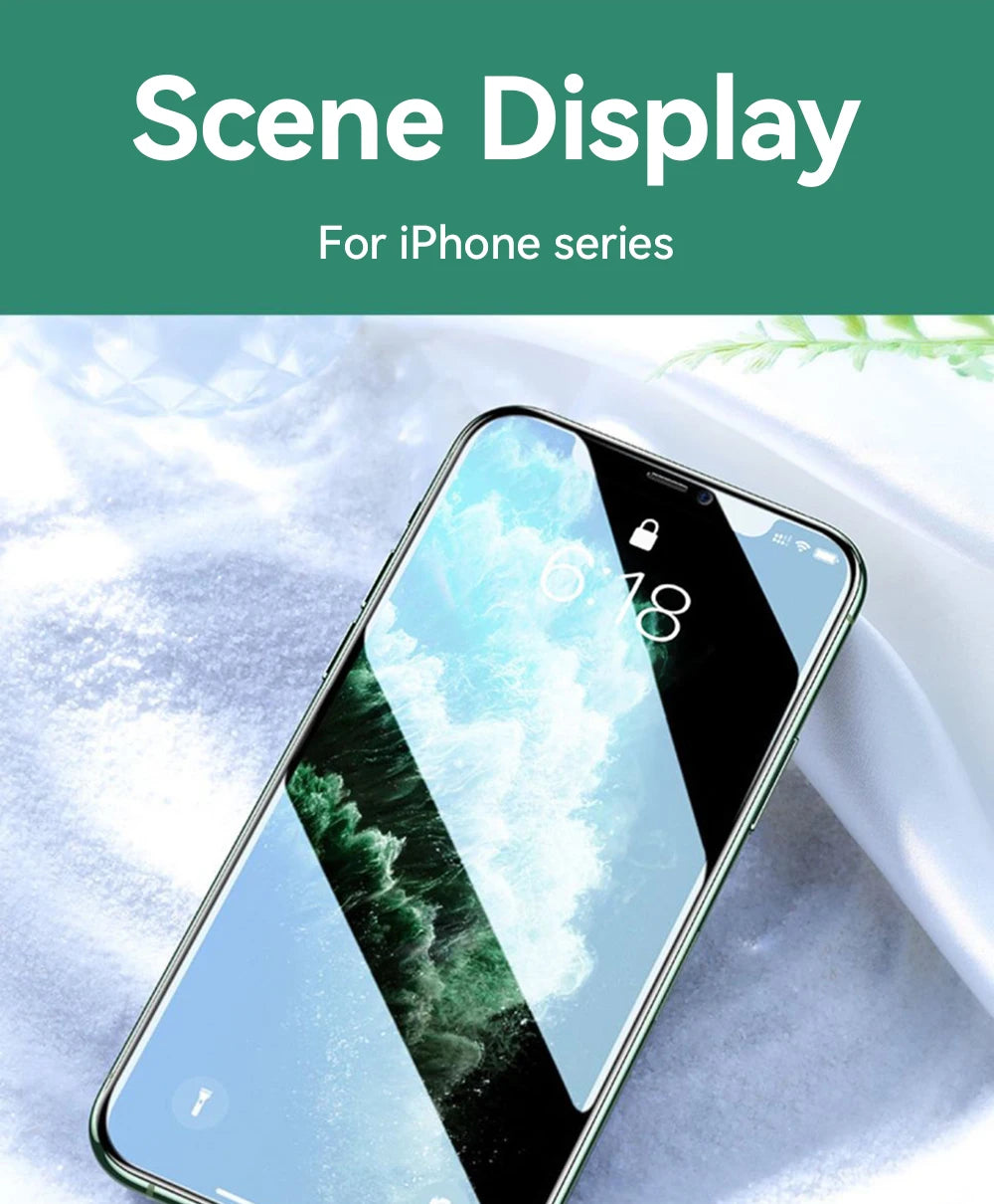 Joyroom 3/2/1PCS HD Glass For iPhone 18 17 16 15 Pro Max Screen Protector Full Screen Glass Protection For iPhone 18 17 16 15Pro Pi-Mart