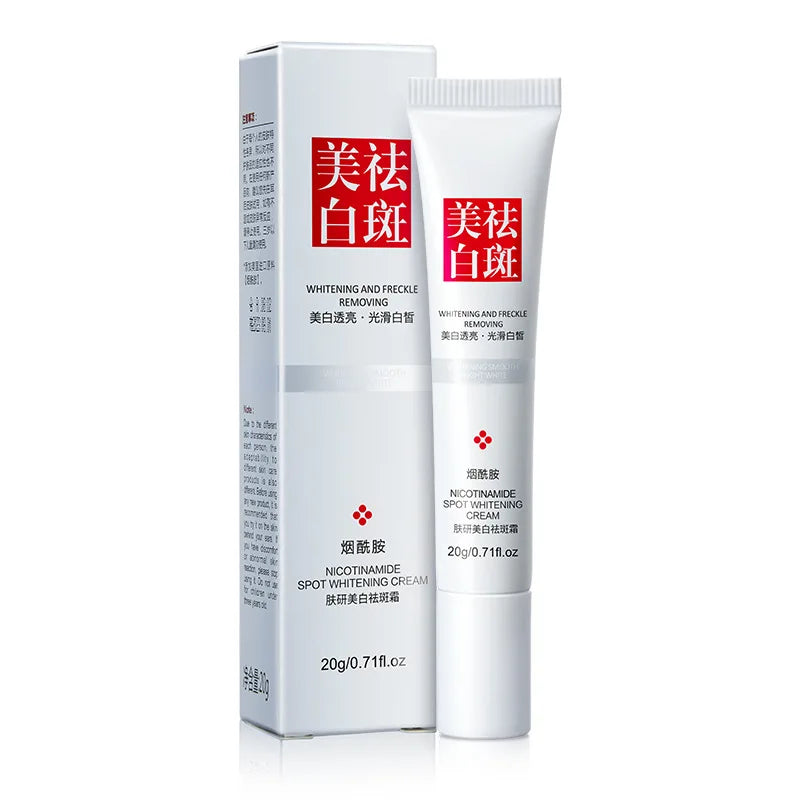 1/3/5pcs Fades Freckle Dark Spots Face Cream Niacinamide Whitening Cream Vitamin E Improve Dullness Fast Brighten Nourish Skin Pi-Mart
