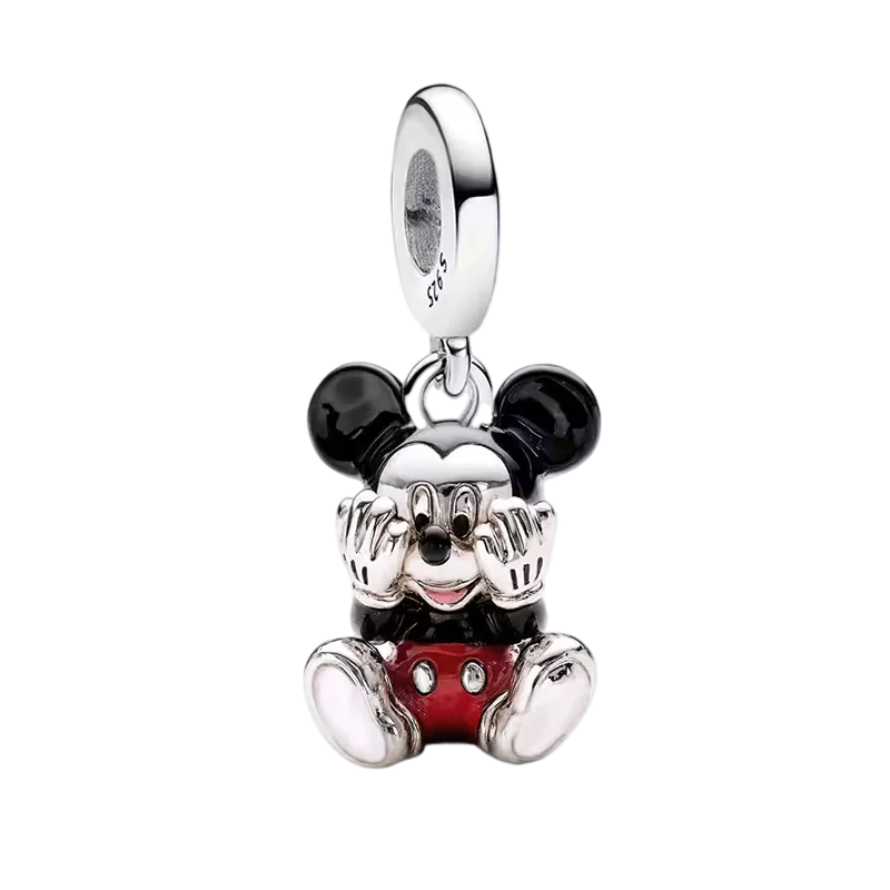 2026 Latest 925 Silver Exquisite Rose Gold Charm Earrings Personalized Pendant Beads, Fashionable Birthday Gift Gifts Pi-Mart