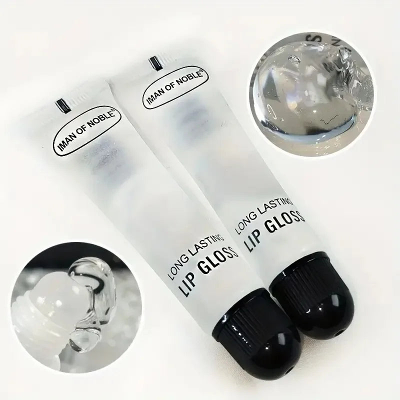 Hydrating 18ml Lip Gloss Moisturizing Lip Oil for Plump, Glossy Lips, Lightens Fine Lines, Suitable for All Skin Types Makeup Pi-Mart