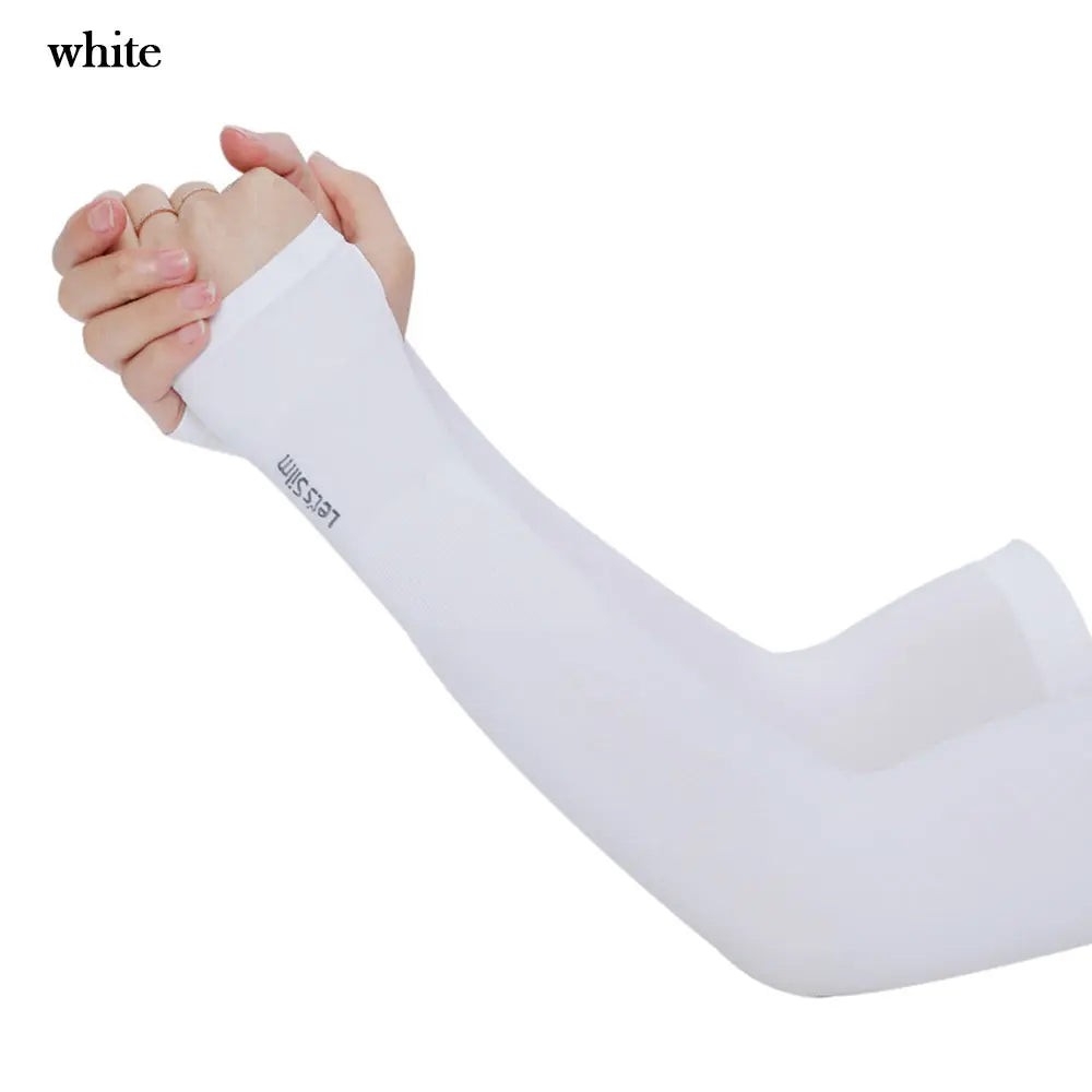 Warmer Running Summer Cooling Basketball Outdoor Sport Arm Sleeves Sun Protection Arm Cover Pi-Mart