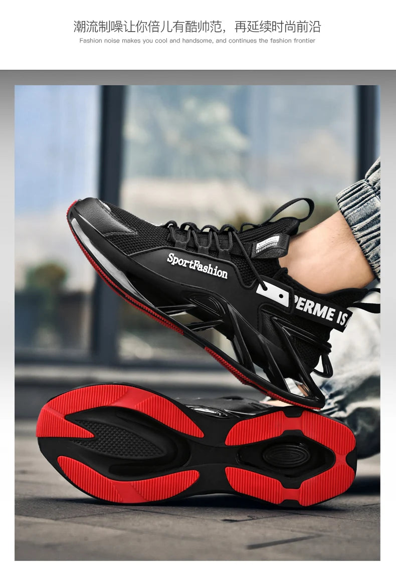 Casual Men's Sneakers Breathable Luxury Trainer Race Shoes Fashion Running Tenis for Men And Women Pi-Mart