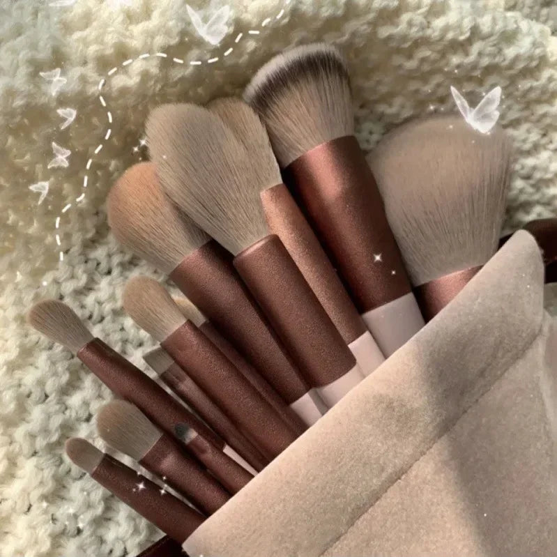 3/13/22pcs Professional Makeup Brushes Tools Set Make Up Brush Tools Kits for Eyeshadow Eyeliner Cosmetics Brushes Maquiagem Pi-Mart