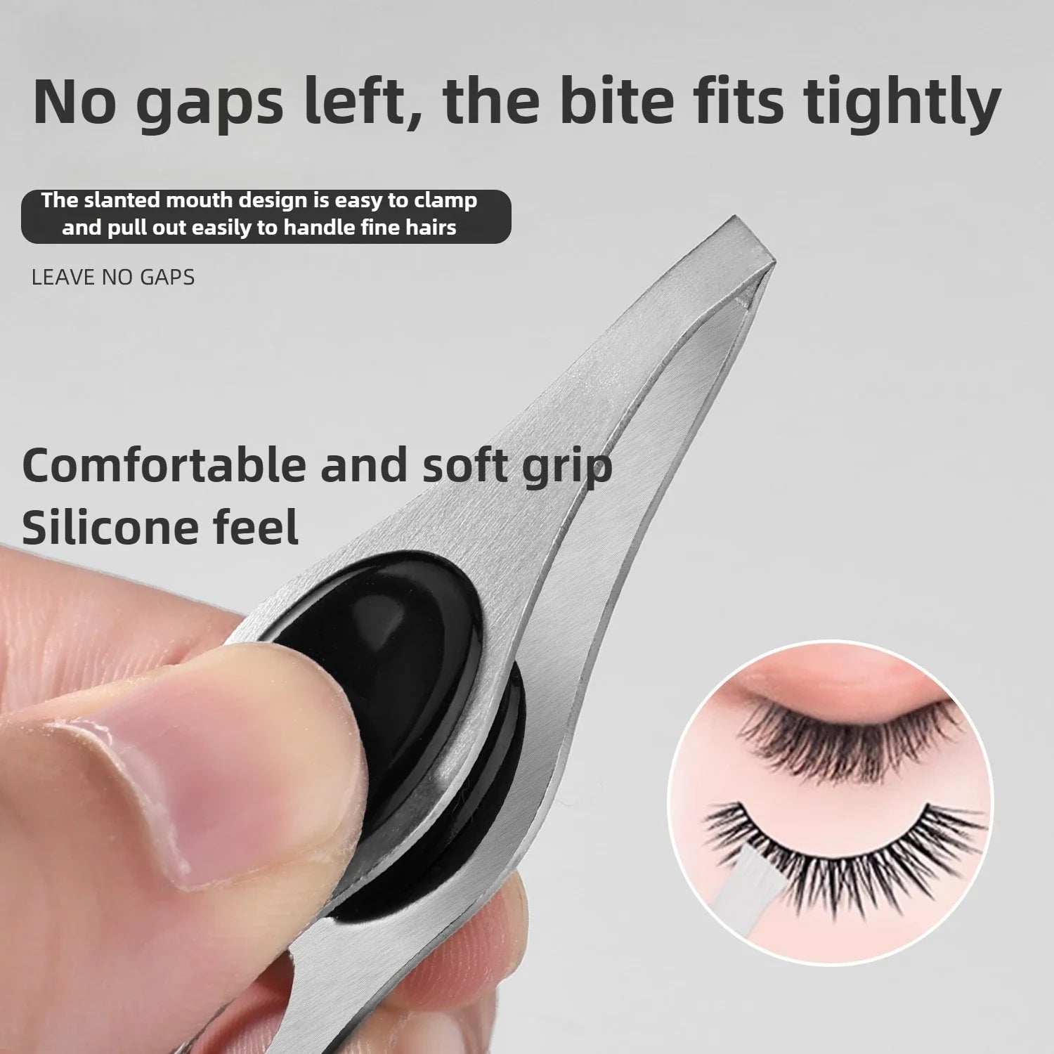 1pcs Hot Sales Portable Stainless Steel Button Cell Smart Design Eyebrow Hair Remove Tweezer with LED Light Makeup Tool LadyShow.Store