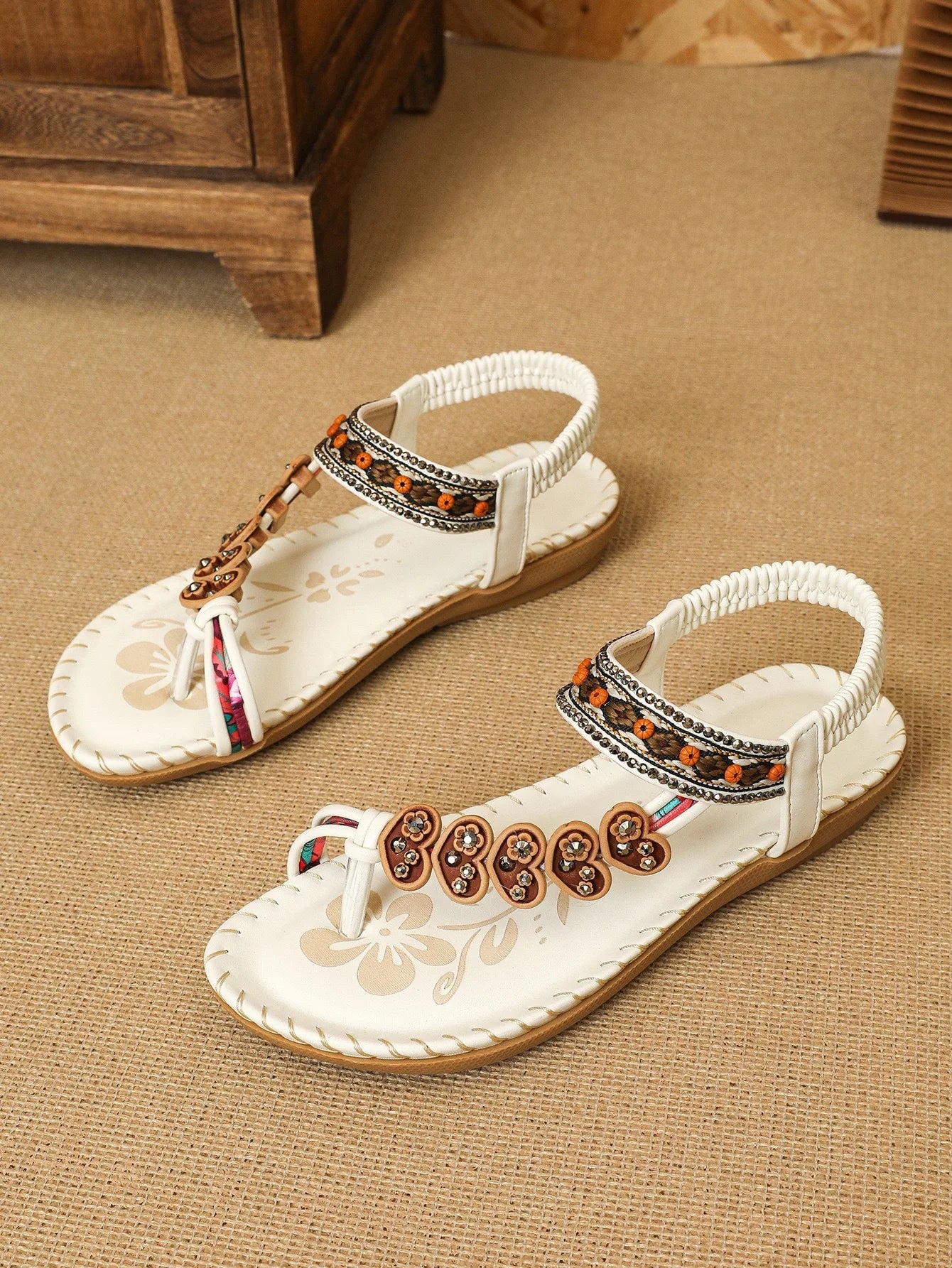 Women's Sandals Bohemian Sandals Outdoor Soft Sole Beach Sandals Platform Lightweight Women Casual Shoes Flat Plus Size Sandal LadyShow.Store