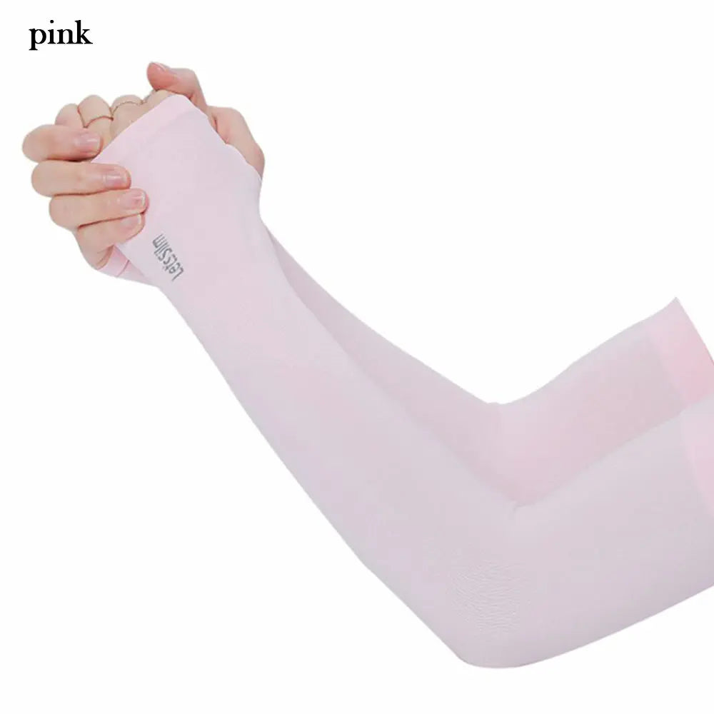 Warmer Running Summer Cooling Basketball Outdoor Sport Arm Sleeves Sun Protection Arm Cover Pi-Mart