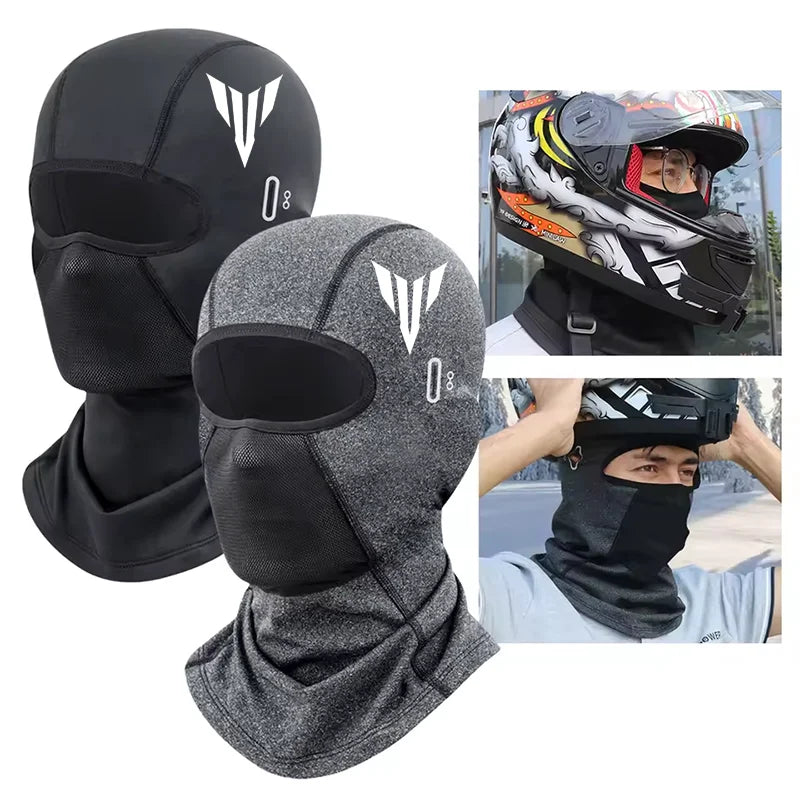 For YAMAHA MT01 MT09 MT07 MT10 MT03 MT 09 07 03 10 Cycling Cap Summer Cooling Motorcycle Balaclava Hats Sun UV Protection Bike Pi-Mart