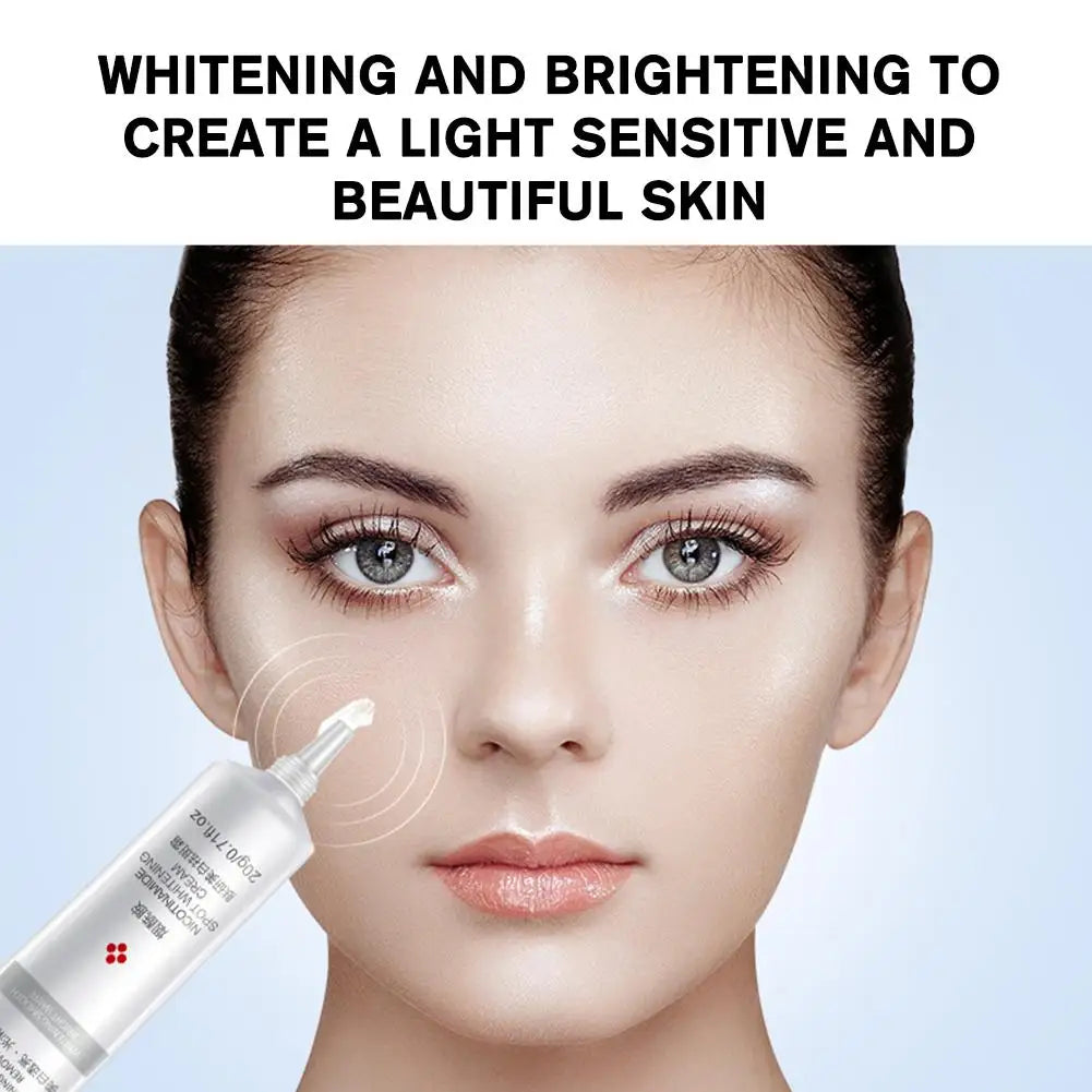 1/3/5pcs Fades Freckle Dark Spots Face Cream Niacinamide Whitening Cream Vitamin E Improve Dullness Fast Brighten Nourish Skin Pi-Mart